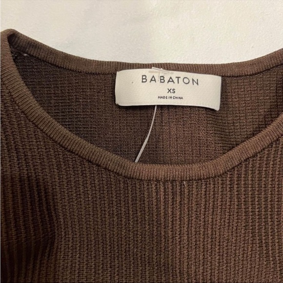 Babaton sculpt knit racer tank - Picture 2 of 2